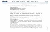 BOLETÍN OFICIAL DEL ESTADO - Sede Electrónica del SEPE · Normas complementarias del SOLAS. Criterios de estabilidad de la Organización Marítima internacional (O.M.I.) Certificado