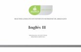 Inglés II - edu.jalisco.gob.mxedu.jalisco.gob.mx/.../files/ingles_ii.pdf · 3 CONTENIDO ... Programas de Estudio integrando elementos tales como los aprendizajes claves, ... través