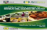 “ASISTENCIA TÉCNICA DIRIGIDA EN MANEJO INTEGRADO DEL ... · del cultivo de cacao en el Perú, desde la etapa de propagación en vivero hasta el manejo cultural, fitosanitario,