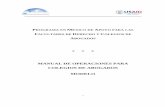 Manual de Operaciones para Colegios de Abogados Modelo FINALabaroli.mx/.../uploads/...para-Colegios-de-Abogados-Modelo-FINAL.pdf · Lineamientos para un Código Deontológico de la