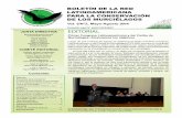 BOLETÍN DE LA RED LATINOAMERICANA PARA LA …pcma.com.ar/2014 5(2) Mayo Agosto.pdf · de la vereda Cubsio, Colombia, con el murciélago vampiro común.....8 Tips informativos ...