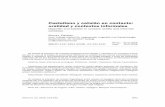 Castellano y catalán en contacto: oralidad y contextos ... · 521 Se analiza la situación de contacto lingüístico entre catalán y castellano en contextos marca-dos por un uso