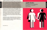 El género en disputa. El feminismo y la subversión de la ... · La complejidad del género y los límites de la identi- ... Hay un nuevo terreno parala ... disputa trataba de refutar