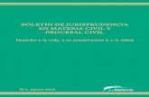 Boletín de jurisprudencia en - mpd.gov.ar Civil 1 OK.pdf · Índice Prólogo 9 Derecho a la vida, a su preservación y a la salud I. Derecho a la vida, a su preservación y a la