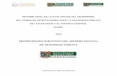 INFORME FINAL DE LA EVALUACIÓN DEL DESEMPEÑO DEL …transparencia.tamaulipas.gob.mx/wp-content/uploads/2016/06/EVAL... · Resultado de indicadores de desempeño del FASP y Matriz
