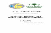 I.E.S. Galileo Galileiiesgalileocordoba.es/wp-content/uploads/2015/11/MD75PR04_1PA_FZOOT... · - Control fitosanitario. 2. Otros módulos profesionales: -Fundamentos agronómicos.