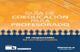 Guía de coeducación para profesorado CONVOCATORIA … · PROYECTO: PROGRAMA DE COEDUCACION DE ADOLESCENTES Registro Nacional de Asociaciones (nº 46.644) Área Programas y Proyectos