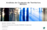 Análisis de Contexto de Territorios REDD+ - marn.gob.gt · de las cinco regiones REDD+ priorizadas por el Estado de Guatemala en su Nota de Idea (ER-PIN) y son: Tierras Bajas del