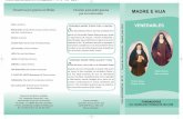 Triptico castellano monjas julio 2016:Maquetación 1 BIOGRÁFICO DE LA VENERABLE M. TERESA TODA Y JUNCOSA (V) A los pies de la Virgen de Montserrat La Restauración borbónica en 1875,
