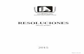 RESOLUCIONES - consejoctes.com.ar Resoluciones 2015.pdf · Honorarios mínimos: Art. 108 - Informes Periciales o Peritajes en juicio………………………………… ... mano