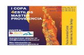I COPA - masterprovidencia.files.wordpress.com · i copa 4estilos master providencia se invita a todos los nadadores master y pre master de chile a participar en nuestra “i copa