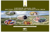 INFORME ANUAL DEL SECTOR AGRARIO EN ANDALUCÍA 2015 · Y ANÁLISIS COMPARATIVO: 31 ... Cuadro II.13: Trayectoria de los principales indicadores del mercado de ... Superficie en Andalucía