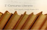 2º Concurso Literario - apasagradocorazonferraz.esapasagradocorazonferraz.es/app/download/5793713029/Libro2012.pdfCuento El PrínCiPE sin nombrE ... curioso afán conquistador, sabía