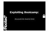 Exploiting Bootcamp - RootedCON 2018 · A lo largo del curso también se explicaran las medidas de ... - No es necesario conocer ensamblador o ser un gran ... • X86 • Introducción