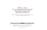 Plan de Competitividad Empresarial 2010-2013 · 2014-07-10 · Escenario de acción ... Hacia un nuevo contrato social Modelo de Competitividad para Euskadi ... Caminando hacia la
