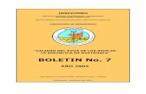 BOLETIN No. 7 - insivumeh.gob.gt No. 07 2004.pdf · meteorologia e hidrologia departamento de investigacion y servicios hidricos laboratorio de hidroquimica ministerio de comunicaciones,