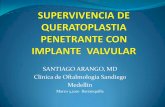 SANTIAGO ARANGO, MD Clínica de Oftalmología Sandiego Medellín · Desprendimiento coroideo Desprendimiento retina