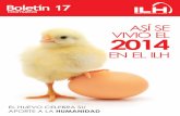 ASÍ SE VIVIÓ EL 2014 - Inicioilhala.weebly.com/uploads/7/5/0/8/7508973/boletin4.pdfEl ILH Y el ILP estuvieron presentes en el Congreso Peruano de Avicultura Del 1 al 3 de Septiembre