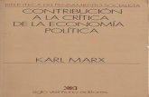 Contribución a la crítica de la economía política · Title: Contribución a la crítica de la economía política Author: Karl Marx Subject: Biblioteca Clodomiro Almeyda Keywords: