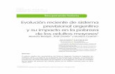 Evolución reciente de sistema previsional argentino y su impacto …trabajosocial.sociales.uba.ar/wp-content/uploads/sites/13/2016/03/... · Resumen: El artículo analiza las características