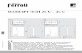 ECONCEPT TECH 25 C - 35 C - thermodesigntotal.com · es - instrucciones de uso, instalaciÓn y mantenimiento tr - kullanma, kurulum ve bakøm talimatlarø ...