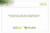 Presentación de PowerPoint - flep.com.coflep.com.co/documentos2018/DIRECTORIO-ECO-PRODUCTOS-FLEP-2017.pdf · Adsorbente Adsorbente para la remoción y recuperación de fósforo presente