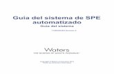 Guía del sistema de SPE automatizado - Home : Waters · el sitio web de Waters. Correo convencional Waters Corporation 34 Maple Street Milford, MA 01757 EE. UU. ... Conectar el gestor