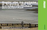 Salir de la crisis a través de la sostenibilidad ambientalarchivo-es.greenpeace.org/espana/Global/espana/report/... · 4 Greenpeace España Salir de la crisis a través de la sostenibilidad