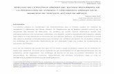 EFECTOS DE LA POLÍTICA URBANA DEL ESTADO NEOLIBERAL EN …ru.iiec.unam.mx/3273/1/253-Lopez-Mendez-Jimenez.pdf · 1 Licenciada en Política y Gestión Social, Estudiante de la Maestría