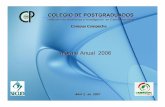 Informe Anual 2006 - Inicio COLPOS · documento aprobado para la reestructuraci n del Colegio de ... con tres orientaciones :! Producci n de cultivos tropicales.! ... U D I A N T