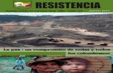 ESTAMOS DISPUESTOS PARA LA PAZ - resistencia-colombia.org · A continuación un resumen: La mayoría de los colombia-nos y los diversos sectores so- ... TEMAS PENDIENTES EN LA MESA