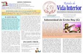 AGENDA PARROQUIAL Retales de - Virgen de Nazaretparroquiavirgendenazaret.org/.../2016/11/Hoja-Dominical-508.pdfHOJA DOMINICAL. Nº 508 Domingo de 20 noviembre INTENCIONES de MISA.