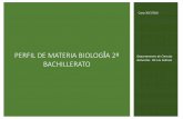 PERFIL DE MATERIA IOLOGÍA 2º - web.ieslassabinas.comweb.ieslassabinas.com/perfiles_2017-18/cursos/bach2/bach2_bio.pdf · tienen para ser los elementos mayoritarios en ... cuales