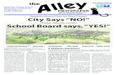 City Says “NO!”alleynews.org/wp-content/uploads/2010/12/alley-news-july-2015-web.pdf · adivinanzas, diablillos tontos, un cerdo desaparecido y un pueblo ... Súper Kínder: listos