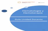 Hematología y Hemoterapia - mutuaterrassa.com · de linfomas de alto grado y la realización de trasplantes autólogos de sangre periférica de los hospitales de Martorell y Consorci