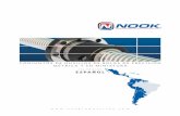 1ra Edición ESPAÑOL - Nook Industries · Ejes acanalados de bolas Rieles con perfil ... con la intención de convertirse en un proveedor mundial de productos de movimiento lineal.