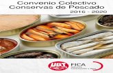 Convenio de Conservas de Pescado 2016 - 2020 - UGT-FICA de pescado/convenio... · Convenio de Conservas de Pescado 2016 ... conservación, elaboración o preparación de ... nuevo