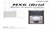 MX6 iBrid - casella-es.com · las opciones de configuración, funcionamiento, mantenimiento y menú de este dispositivo, consulte el manual de MX6 iBrid en el CD incluido con el instrumento.