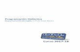 Programacion 2NB 201718 - eoialcaladeguadaira.eseoialcaladeguadaira.es/wp-content/uploads/2018/04/Programacion-2NB... · Impartirán el segundo curso de Nivel Básico, D. Raúl Cabezalí