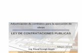 LEY DE CONTRATACIONES PUBLICAS - cvc.com.ve 1 Contrataciones Publicas.pdf · económico-financieros, establecidos de acuerdos con las ... En los entes sujetos al presente Decreto