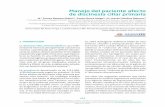 Manejo del paciente afecto de discinesia ciliar primaria · El trastorno de la motilidad de los cilios com-promete el aclaramiento mucociliar (que su- ... En la Tabla 1 se resumen