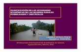 CUANTIFICACIÓN DE LAS ACTIVIDADES ECONÓMICAS DE … · Valor de tejidos y huipiles perdidos en departamentos con más de 70% de población indígena y viviendas destruidas, Guatemala,