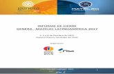 INFORME DE CIERRE GENERA - MATELEC LATINOAMÉRICA … · 7.1 Programa inaugural 7.2 Rueda de Negocios ... la Exhibición Internacional de Energías Renovables y Eficiencia Energética,