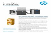 Prensa digital HP Indigo 5900h20195. · Gracias a la tecnología de tinta líquida ElectroInk de HP Indigo y el proceso offset digital único,