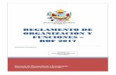 REGLAMENTO DE ORGANIZACIÓN Y FUNCIONES – ROF 2017municipalidadchilca.gob.pe/egoWebSiteChilca/Ffile/DGestion/ROF... · El Reglamento de Organización y Funciones (ROF), de la Municipalidad