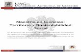 Maestría en Ciencias: Territorio y Sustentabilidad Socialmctss-cipes.uagro.mx/inicio/tmp/docs/Proceso_Admision.pdf · español (en el caso de aspirantes extranjeros). ... horarios