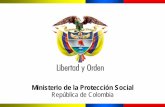 Ministerio de la Protección Social República de Colombia · sanitario en objetivo militar * Conversión de unidad sanitaria en objetivo militar. Tipos de Infracciones. ... República