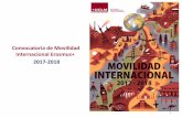 Convocatoria de Movilidad Internacional Erasmus+ 2017-2018humanidadesab.uclm.es/humanidadesab/resources/source/pdf... · Modalidad de estancias en universidades no europeas para realizar