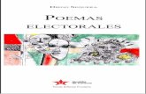 Diego Sequera POEMAS ELECTORALES - fundarte.gob.ve · Poemas electorales / 7 Pugilato para la resistencia poética o poesía implosiva todo tiene relación, la poesía como constructo