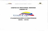  · Estratégica del Portafolio de Proyectos Mineros y; Modelo de Negocios para Proyectos ... Nacional Minera (ENAMI EP) de la República del Ecuador y la Corporación Nacional del